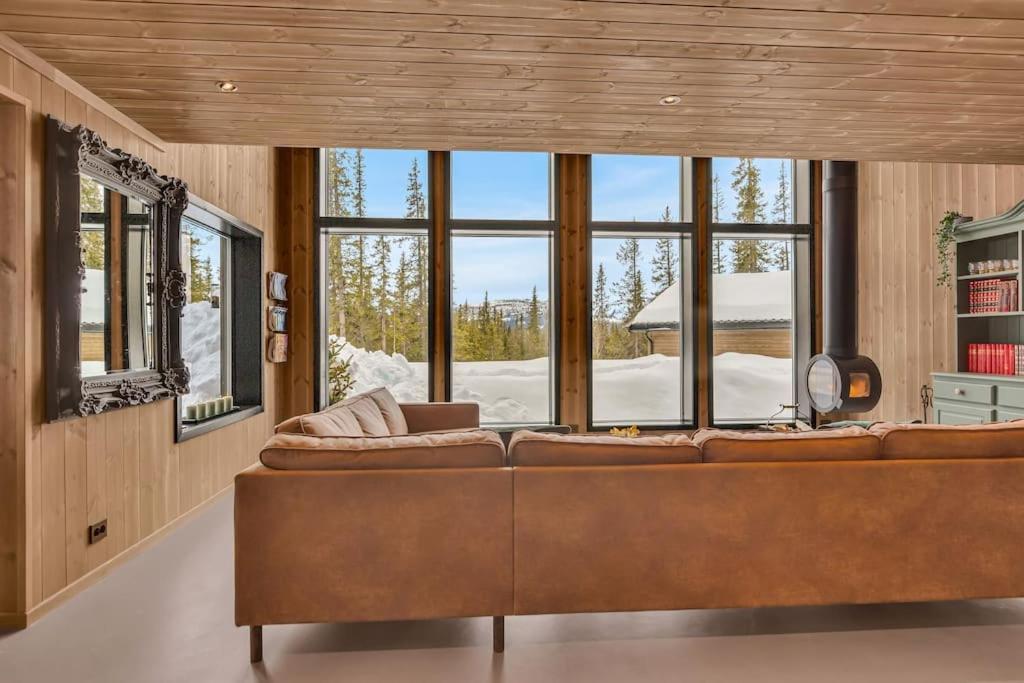 Peaceful Oasis. Panoramic Forest- & Mountain View. Sauna. Beitostolen 外观 照片