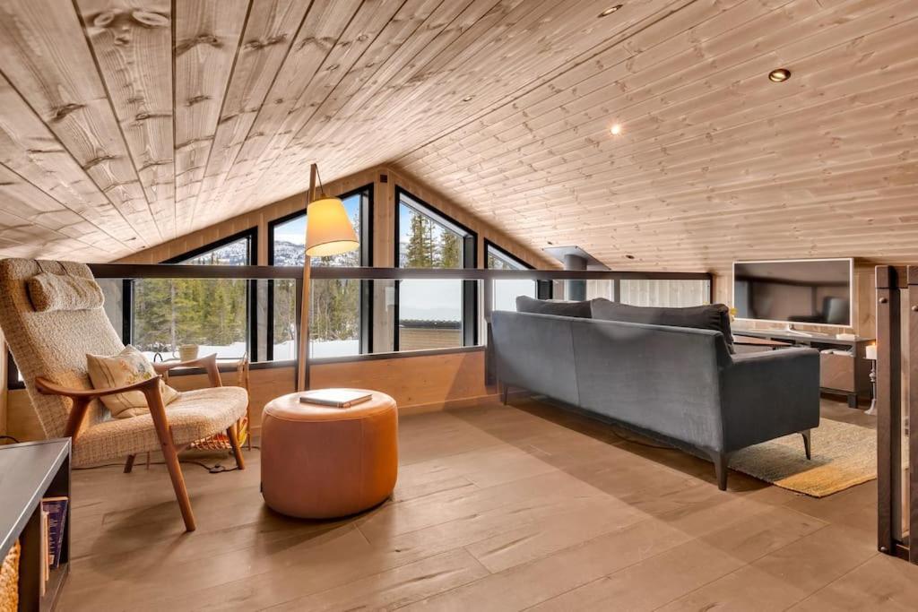 Peaceful Oasis. Panoramic Forest- & Mountain View. Sauna. Beitostolen 外观 照片