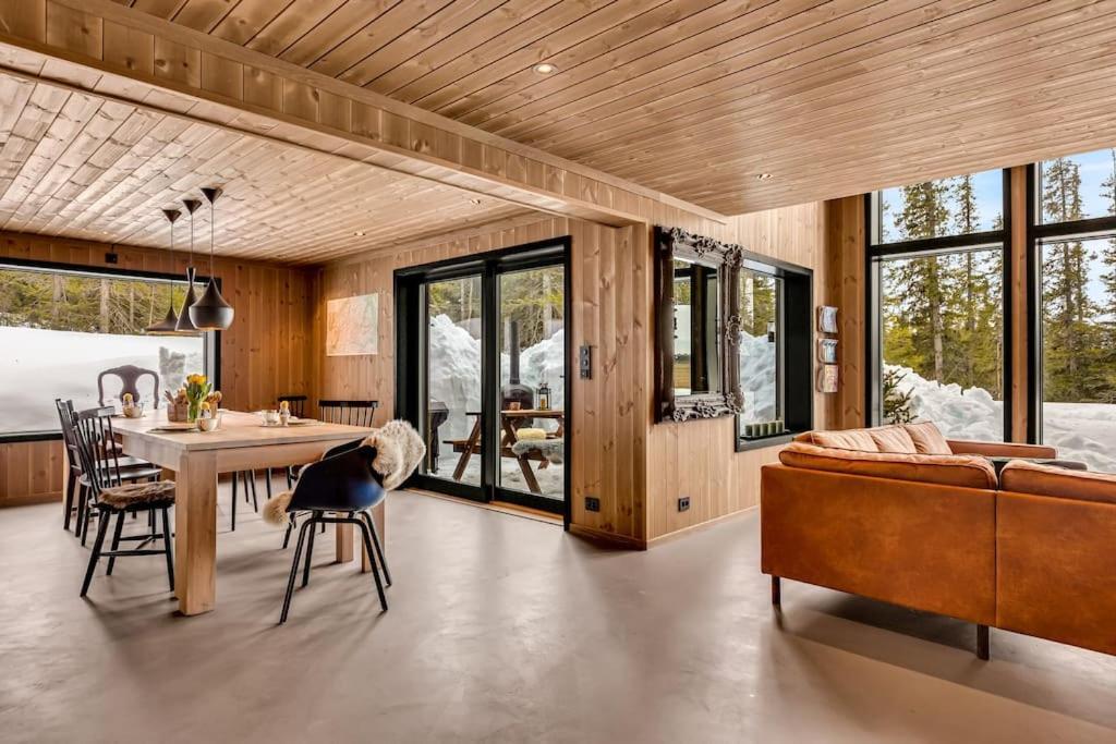 Peaceful Oasis. Panoramic Forest- & Mountain View. Sauna. Beitostolen 外观 照片